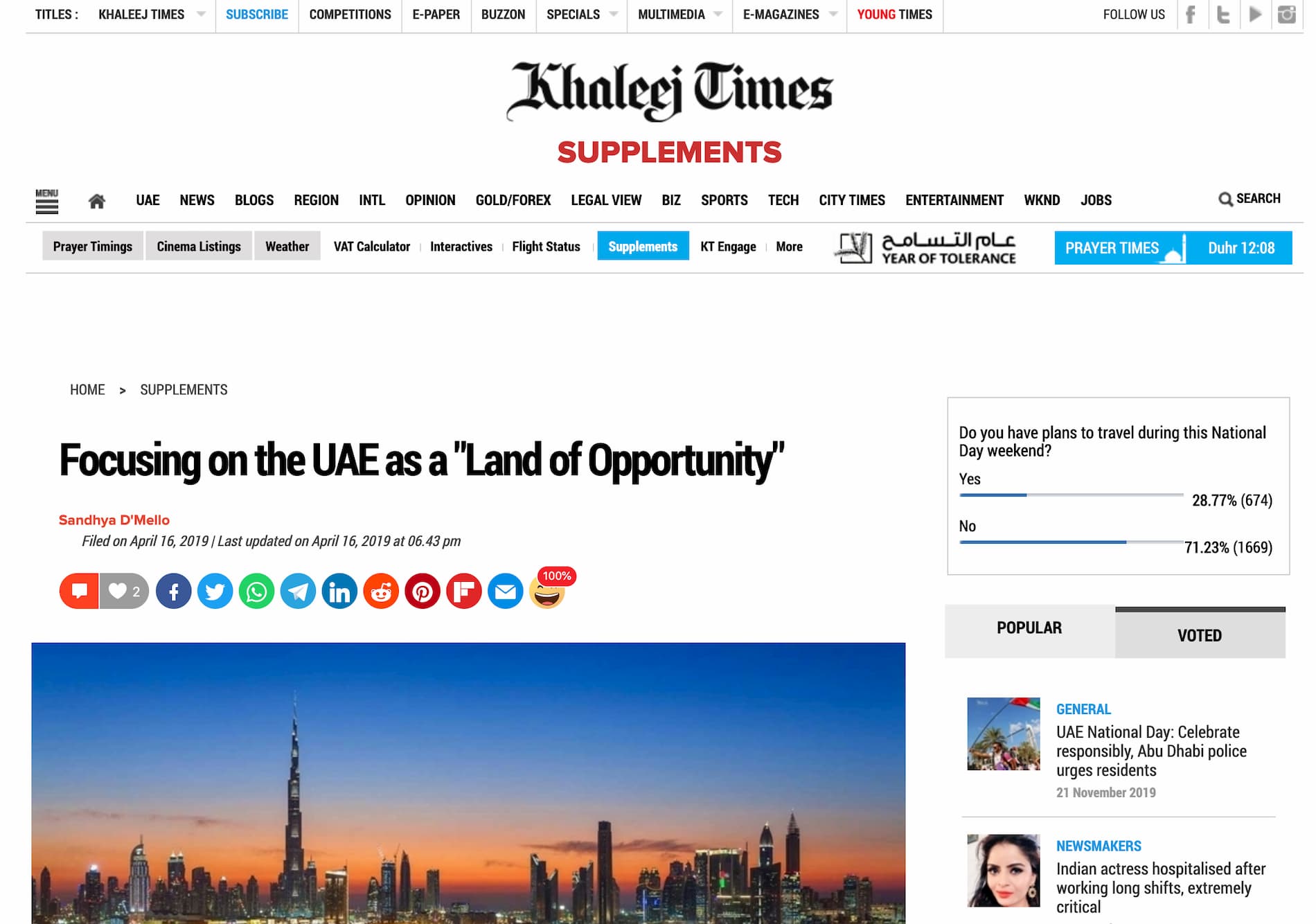 Khaleej Times